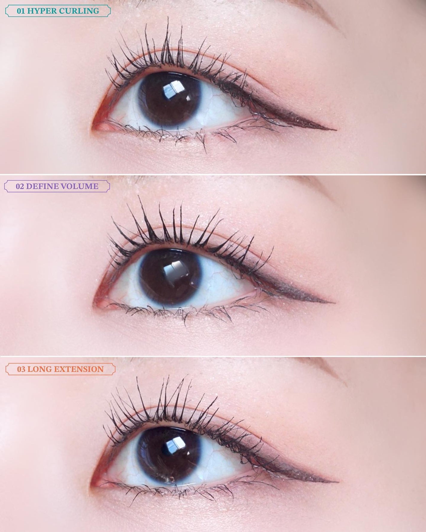 ホリカホリカ ラッシュコレクティングマスカラ/HOLIKA HOLIKA/マスカラを使ったクチコミ(6枚目)