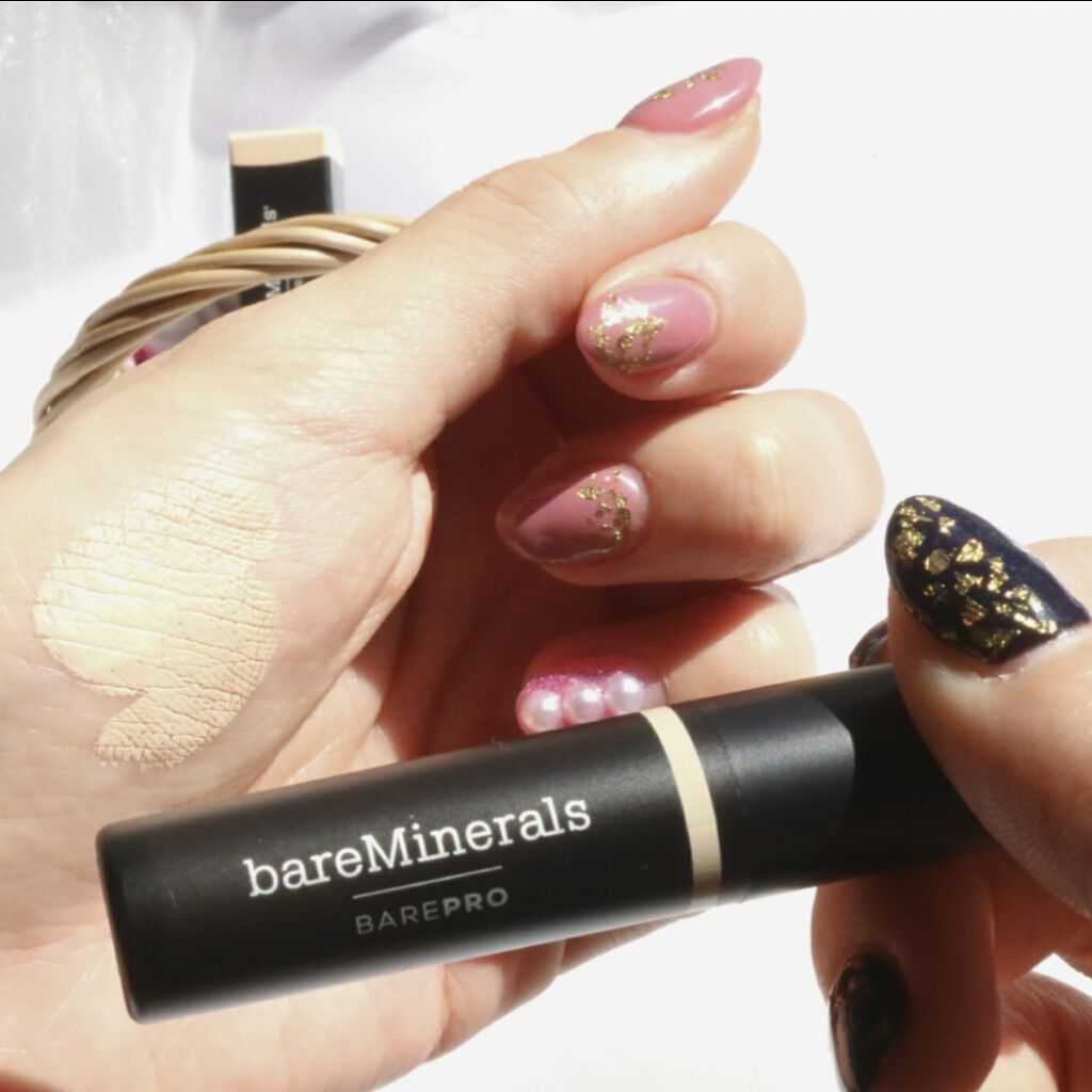 ベアプロ フル カバレッジ コンシーラー F/L ライト ウォーム 02/bareMinerals/スティックコンシーラーを使ったクチコミ（2枚目）