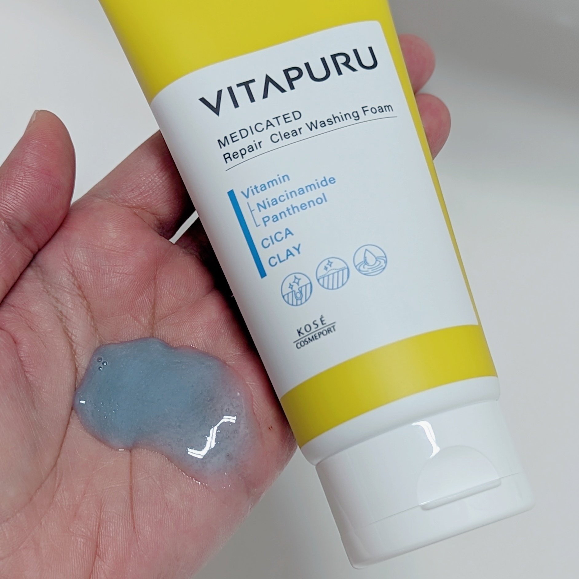 ビタプル ディープリペア クリアパウダーウォッシュ/VITAPURU/洗顔パウダーを使ったクチコミ（3枚目）