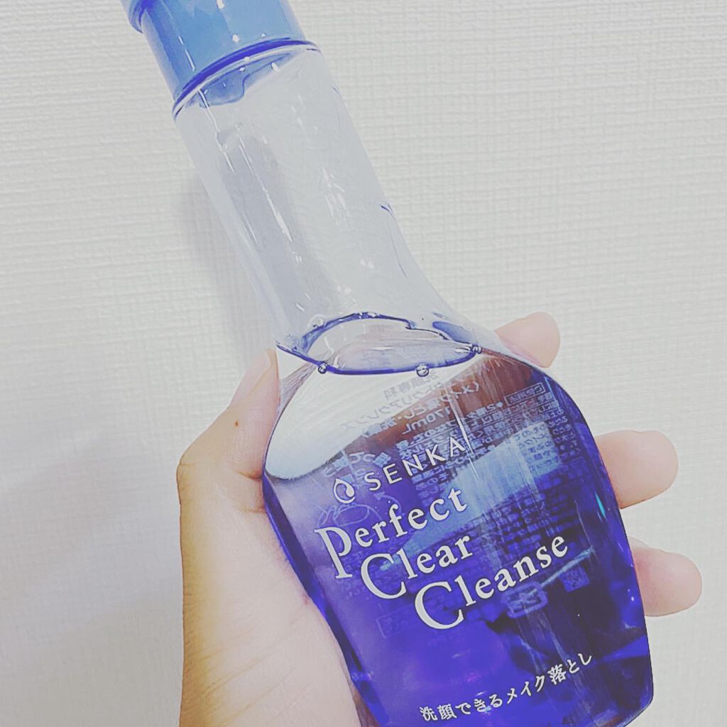洗顔専科　パーフェクトクリアクレンズ/SENKA（専科）/クレンジングジェルを使ったクチコミ（2枚目）