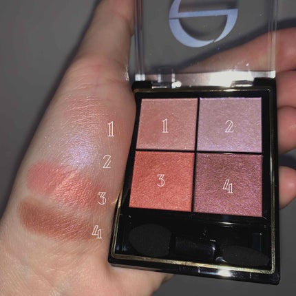 リアルクローズシャドウ/excel/アイシャドウパレットを使ったクチコミ(2枚目)