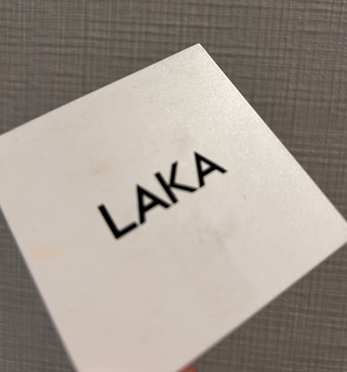 ジャストチーク/Laka/パウダーチークを使ったクチコミ(1枚目)