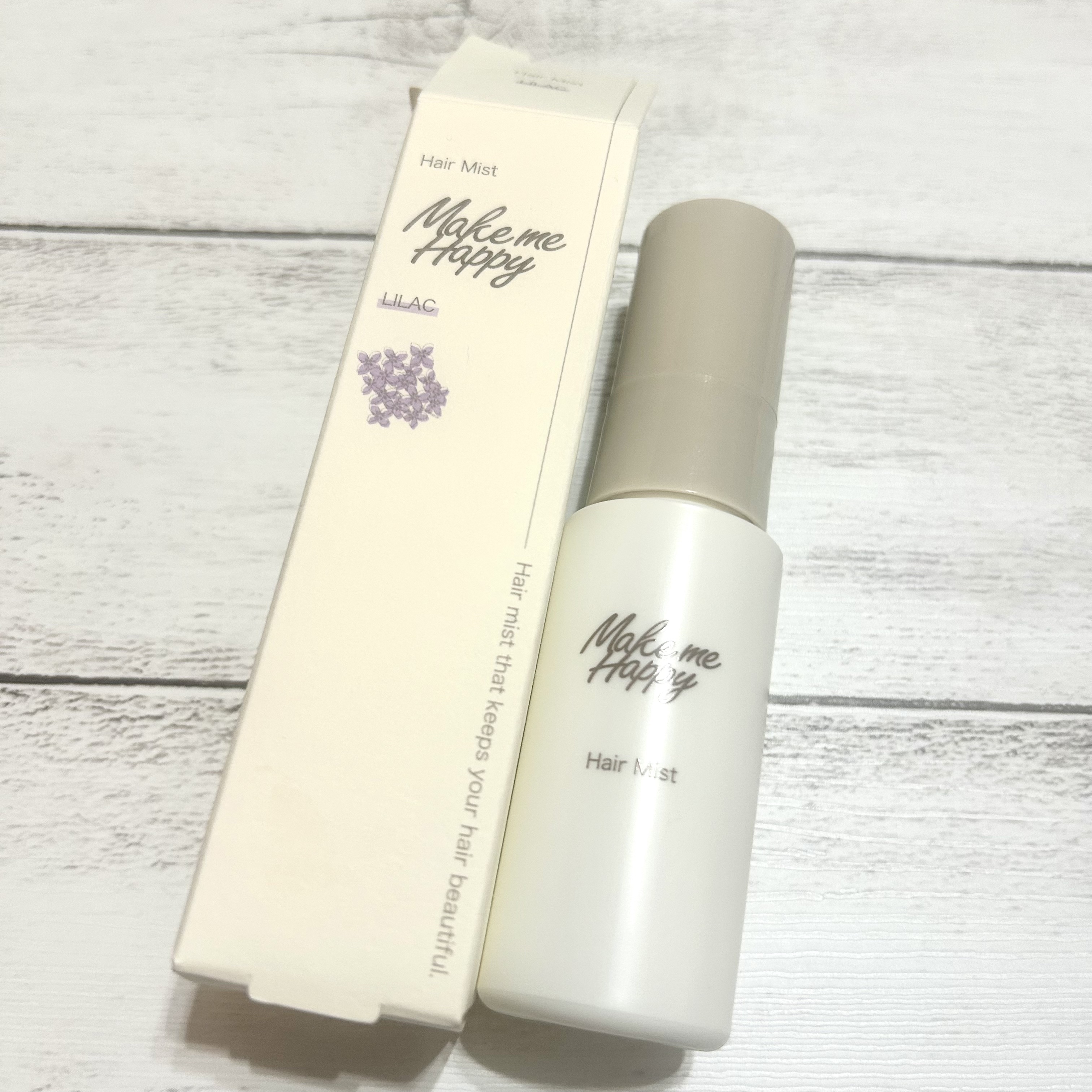 メイクミーハッピー ヘアミスト LILAC/キャンメイク/ヘアミストを使ったクチコミ（2枚目）