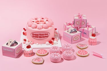 Merrymonde ハッピーユアデイクッションのクチコミ「「メリーモンド」が日本上陸

3色展開のケーキ型のクッションファンデはなんとパーツの付け替えが.....」（1枚目）