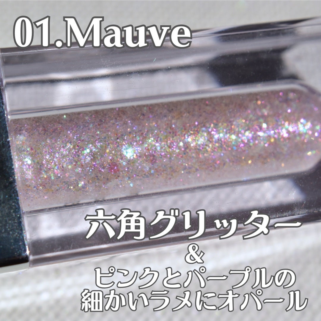 グリッターアイシャドウ/Dear.A/グリッターを使ったクチコミ(2枚目)