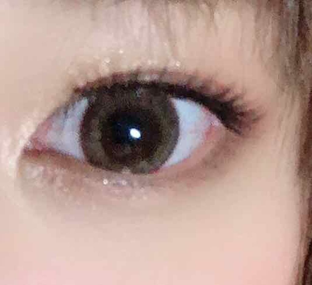 エバーカラーワンデー モイストレーベル リッチグラム/エバーカラー/ワンデー（１DAY）カラコンを使ったクチコミ（3枚目）