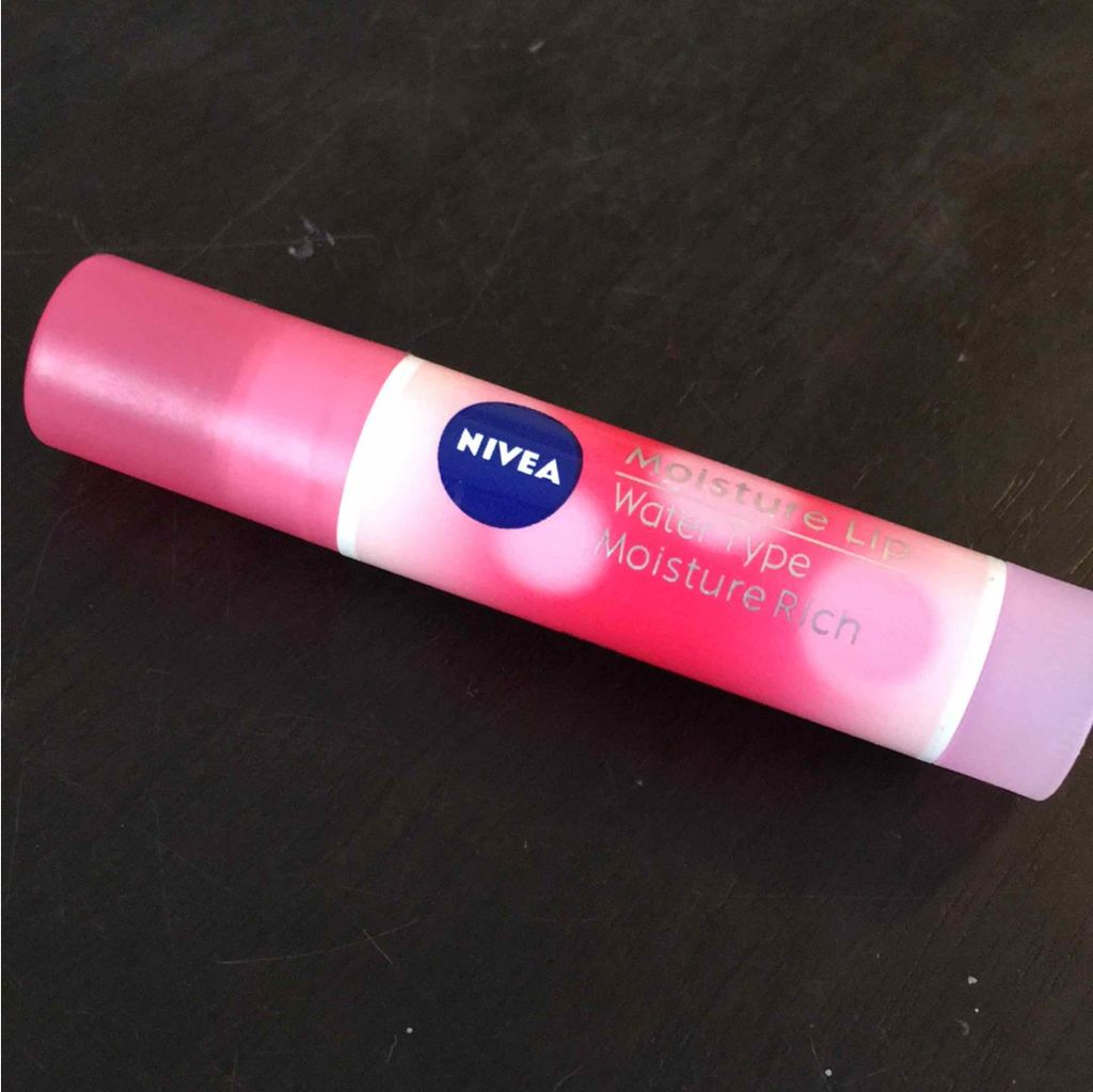 ニベア モイスチャーリップ ウォータータイプ モイスチャーリッチ/ニベア/リップクリームを使ったクチコミ（1枚目）
