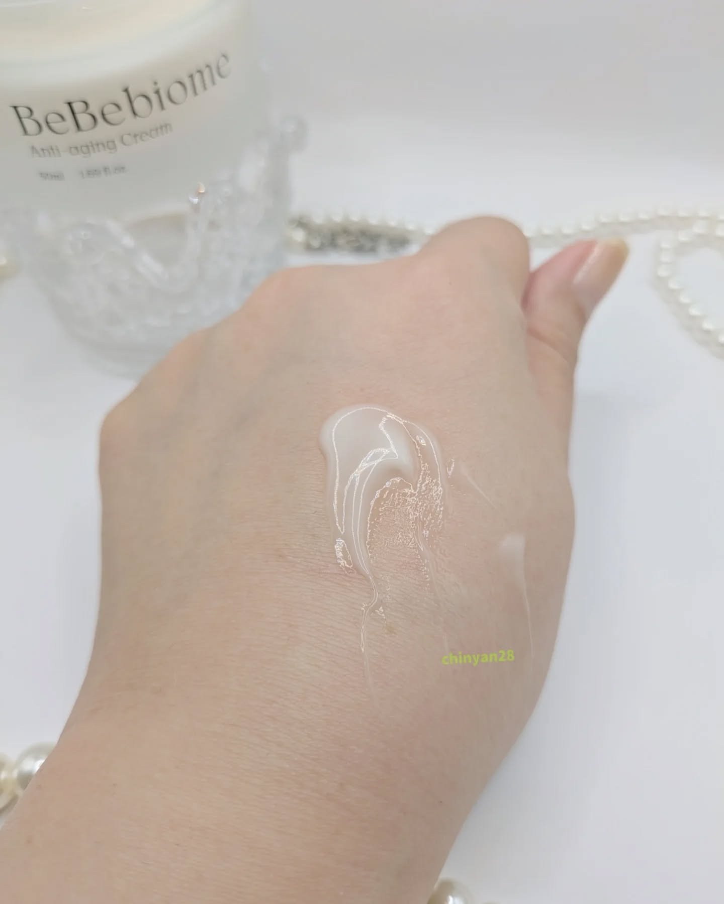 ベベバイオームアンチエイジングクリーム/NATURAL DERMA PROJECT/フェイスクリームを使ったクチコミ（3枚目）