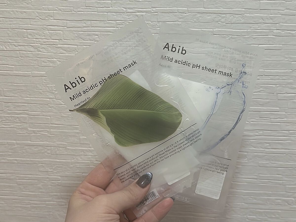 弱酸性pHシートマスク アクアフィット/Abib /シートマスク・パックを使ったクチコミ（1枚目）