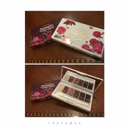 ファンタスティックカラーアイズ #オーマイペオニー/ETUDE/アイシャドウパレットを使ったクチコミ(1枚目)