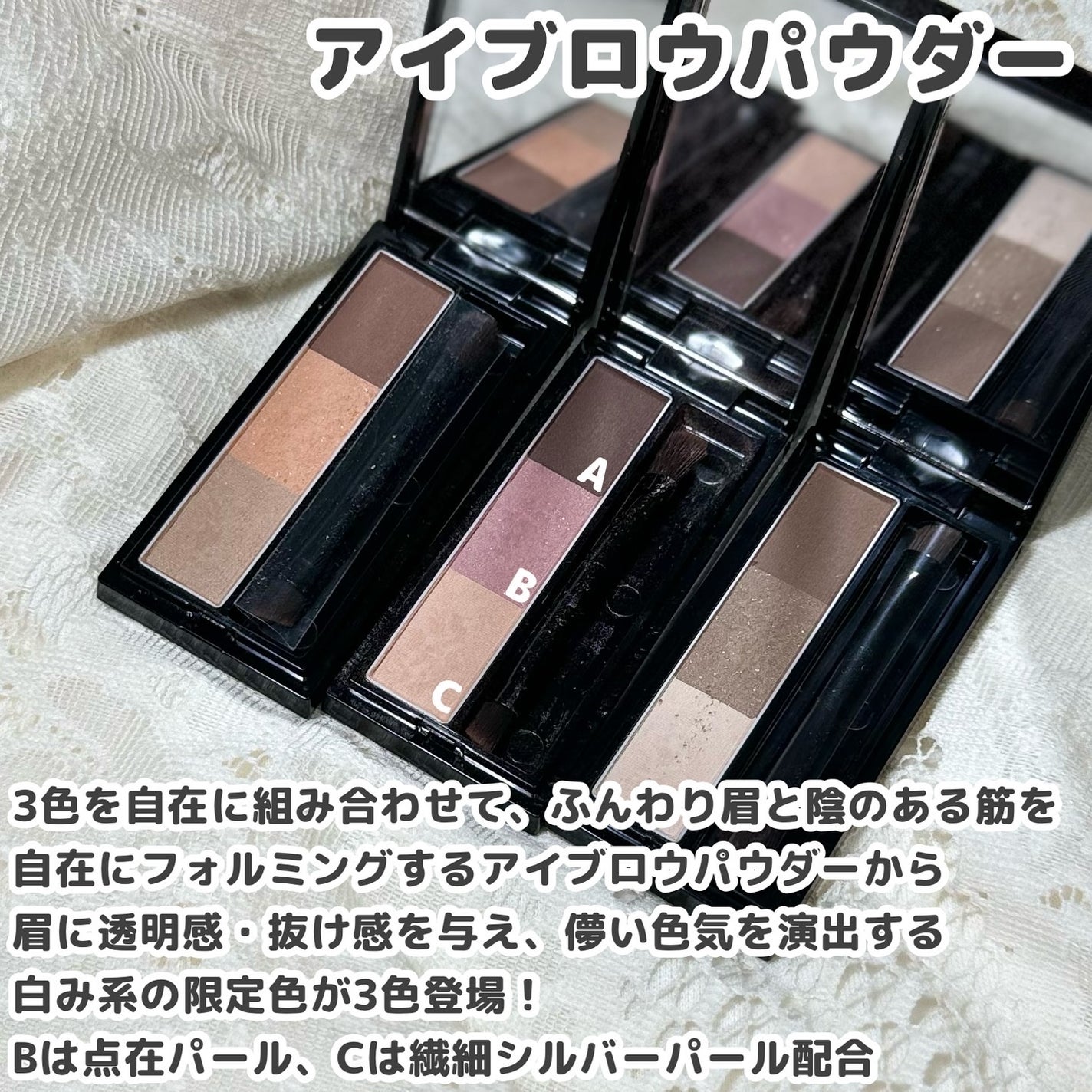 ヴィセ リシェ アイブロウパウダー/Visée/パウダーアイブロウを使ったクチコミ(2枚目)