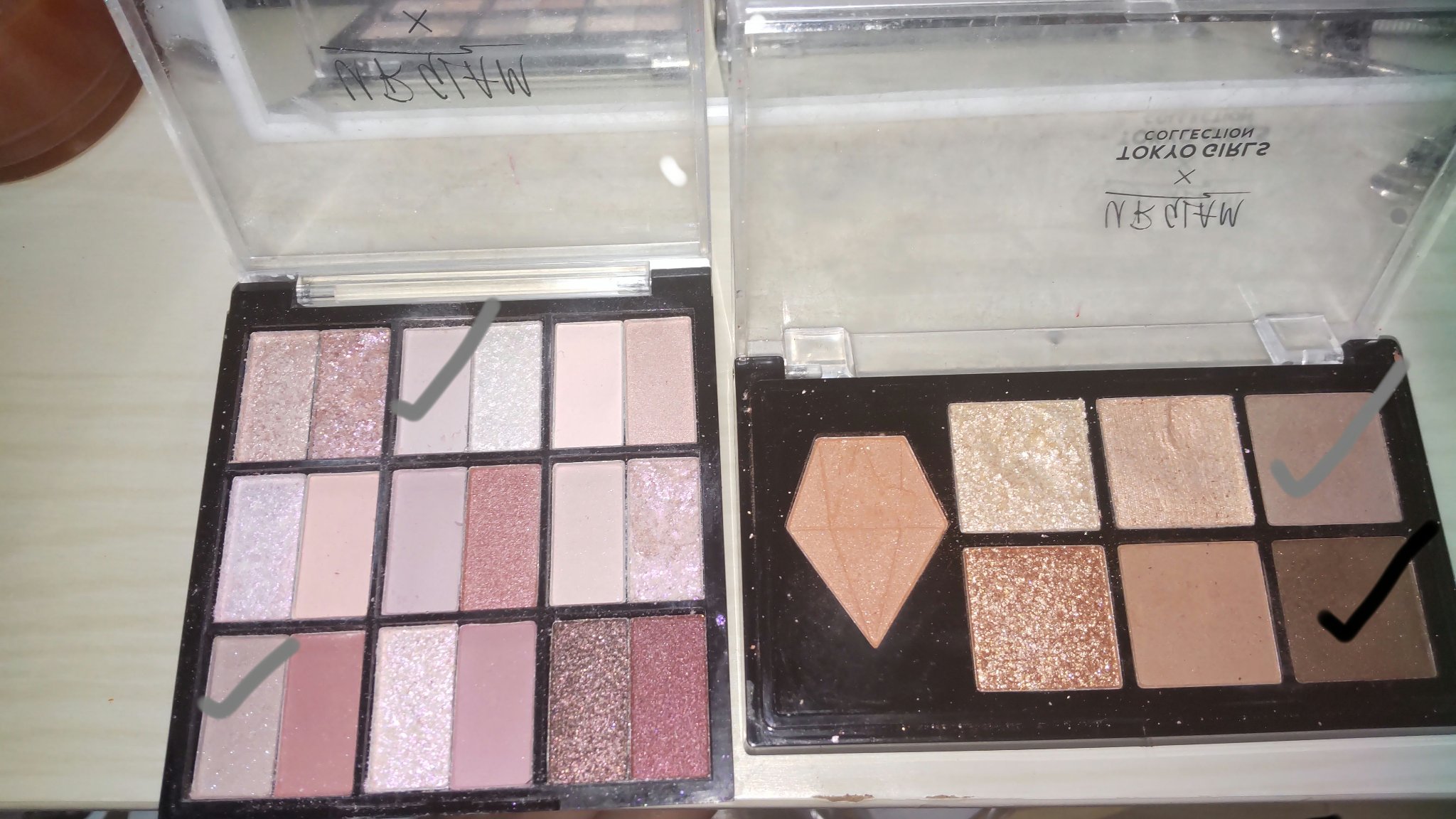 18カラーアイパレット/U R GLAM/アイシャドウパレットを使ったクチコミ（2枚目）