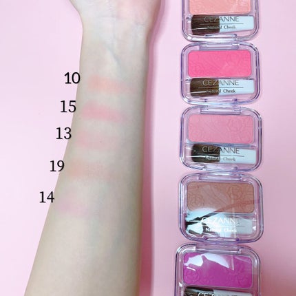 ナチュラル チークN/CEZANNE/パウダーチークを使ったクチコミ(8枚目)