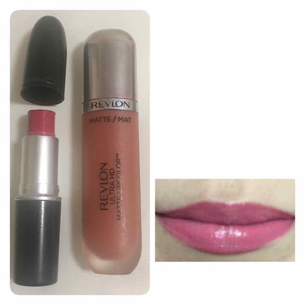 ウルトラ HD マット リップカラー/REVLON/口紅を使ったクチコミ（1枚目）