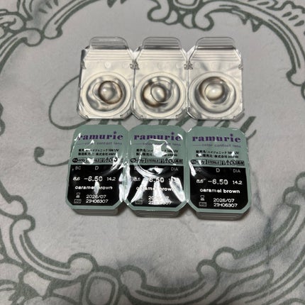 ramurie ラムリエ/ramurie/ワンデー(1DAY)カラコンを使ったクチコミ(2枚目)