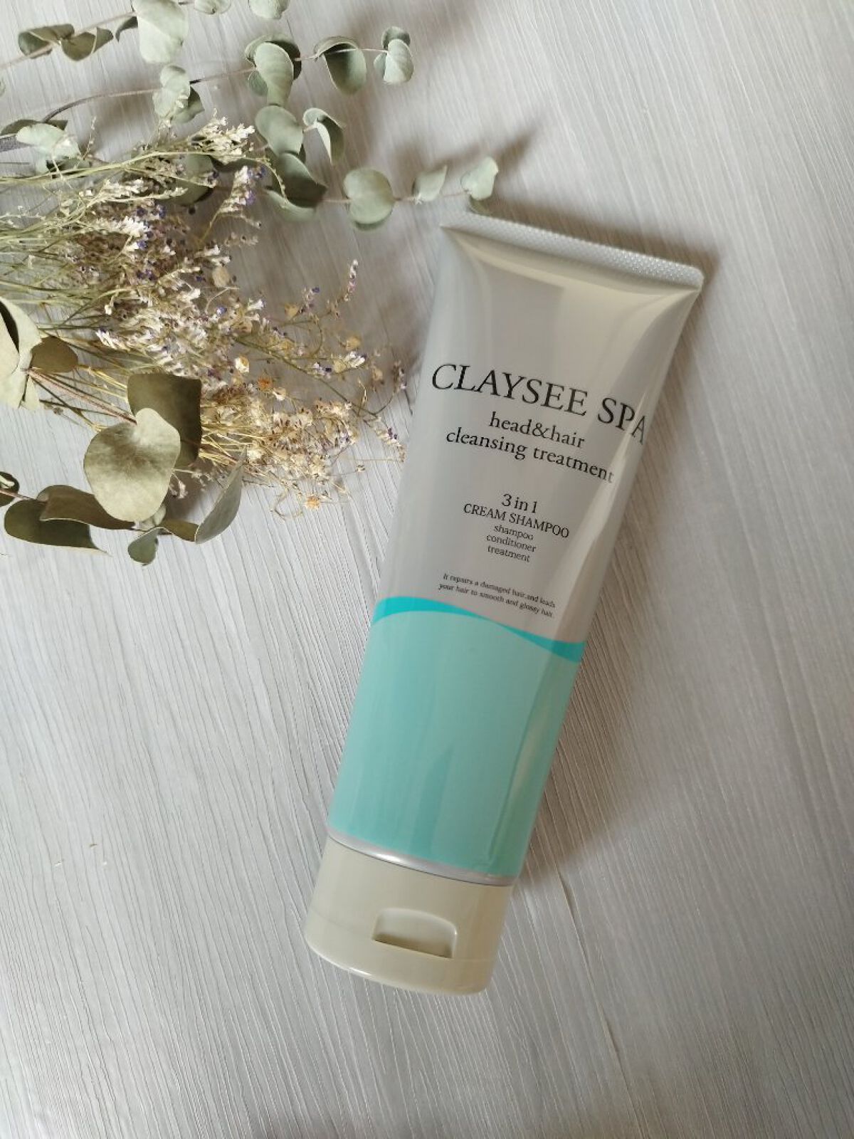 ヘッド＆ヘアクレンジングトリートメント/CLAYSEE SPA/市販シャンプーを使ったクチコミ（1枚目）