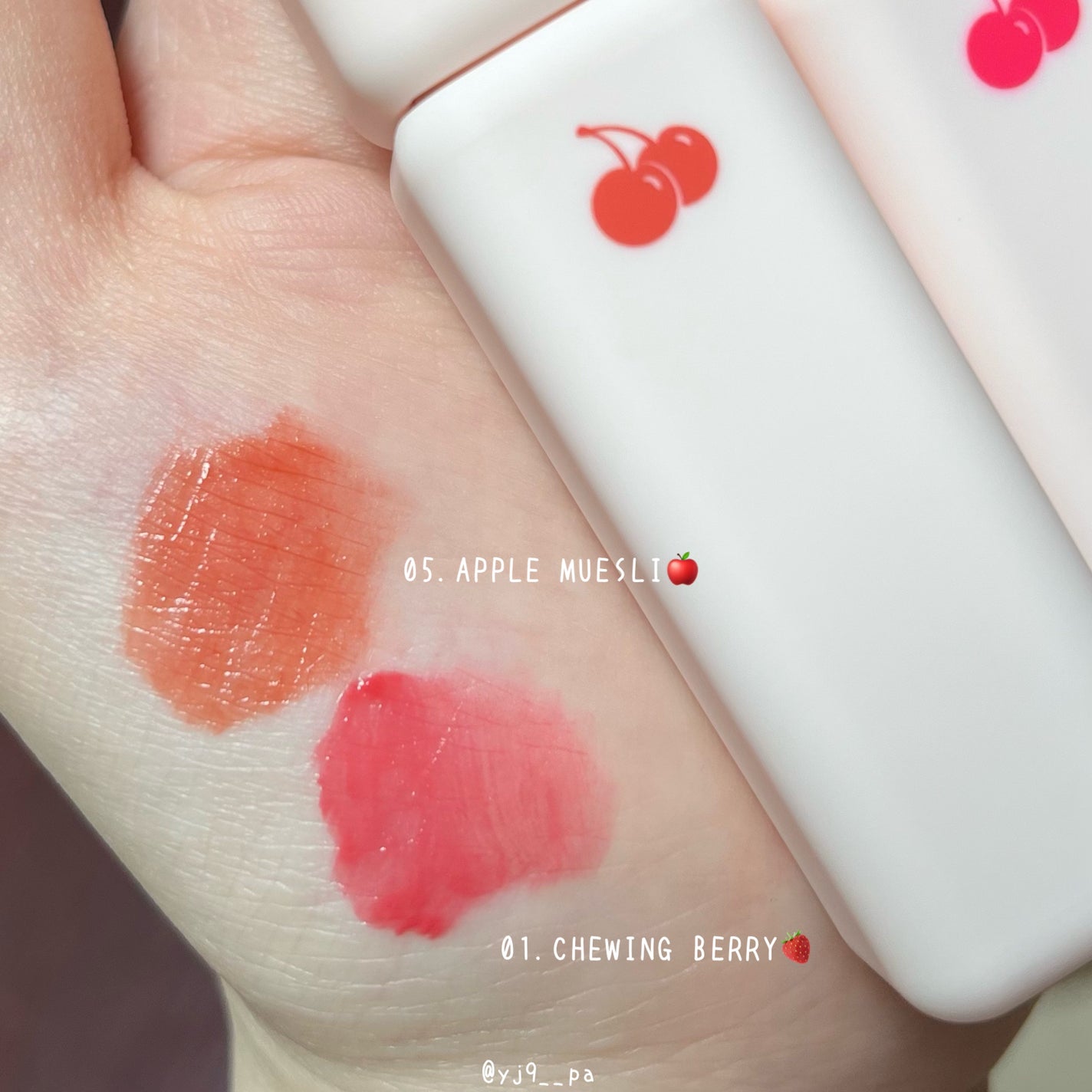 チューインガムベルベットティント/KIRSH(キルシー)/リップティントを使ったクチコミ(2枚目)