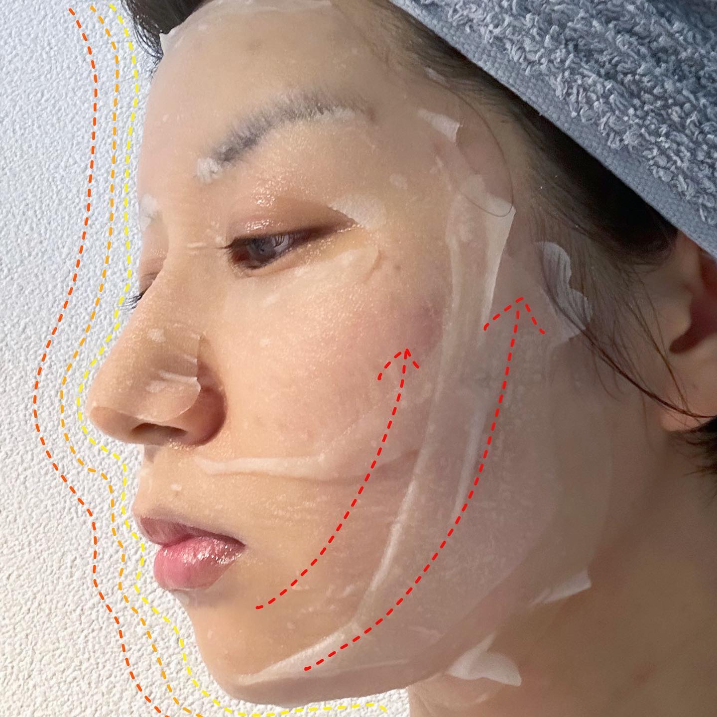 newtra vc10 フェイスマスク/newtra vc/シートマスク・パックを使ったクチコミ（2枚目）