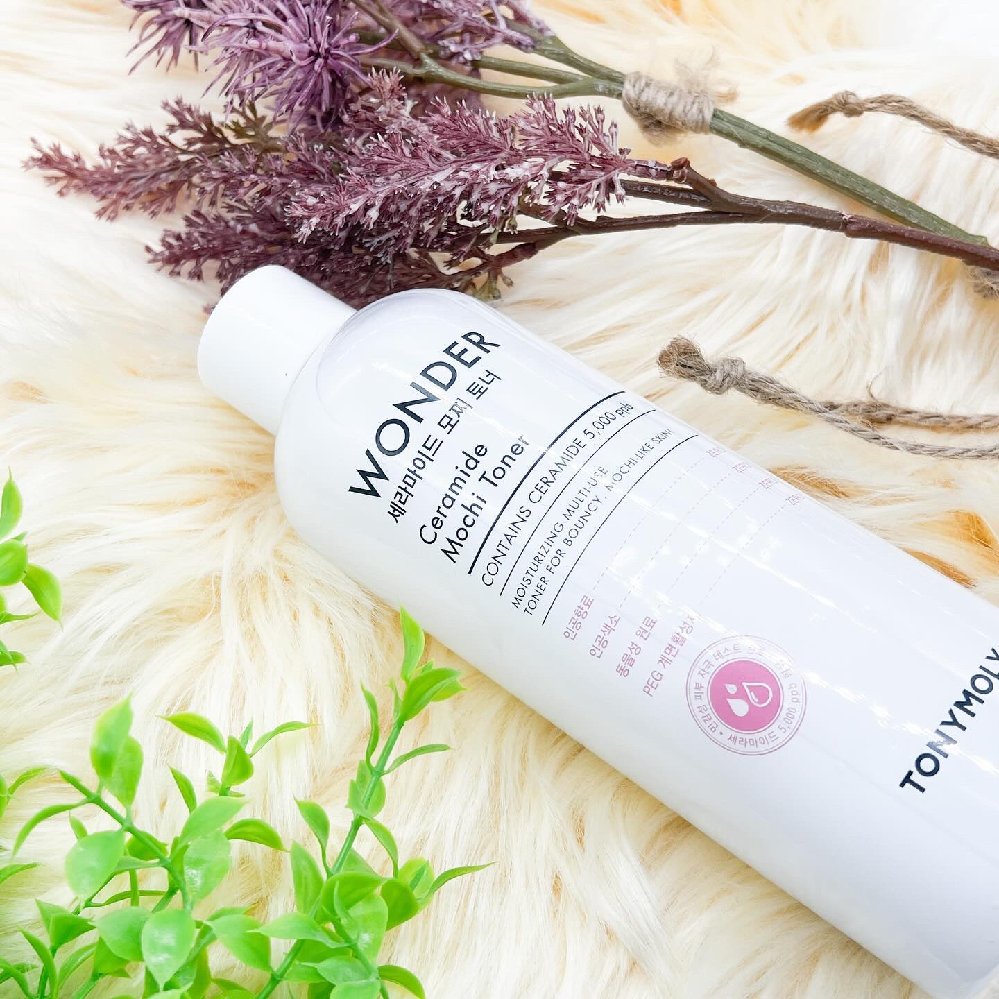 Wonder Ceramide Mochi Toner（トニーモリーワンダーCモチトナー）/TONYMOLY/化粧水を使ったクチコミ（1枚目）