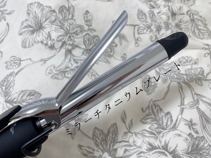 ミラーチタニウム カールヘアアイロン 32mmSLM732/SALONMOON/カールアイロンを使ったクチコミ(2枚目)