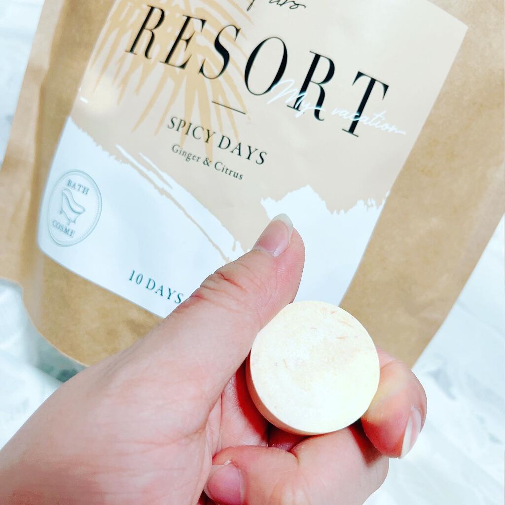 Furo RESORT SPICY DAYS（フューロリゾート　スパイシーデイズ）/Furo/無機塩系入浴剤を使ったクチコミ（3枚目）