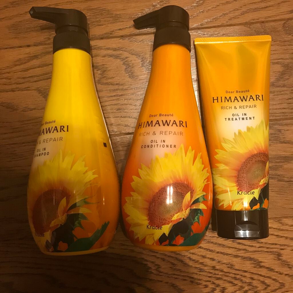 オイルインシャンプー/オイルインコンディショナー(リッチ&リペア)/ディアボーテ/市販シャンプーを使ったクチコミ(1枚目)