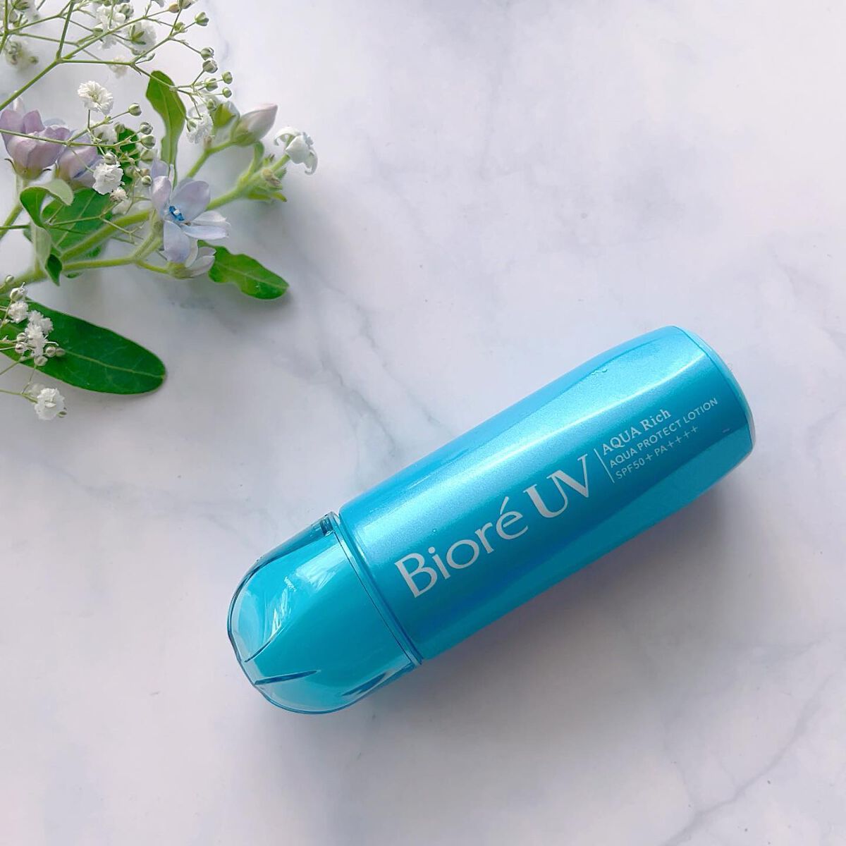 ビオレUV アクアリッチ アクアプロテクトローション(水層パック)/ビオレ/日焼け止めローションを使ったクチコミ(1枚目)