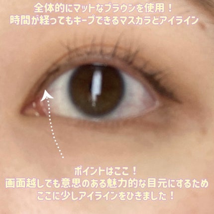シルキーリキッドアイライナーWP/D-UP/リキッドアイライナーを使ったクチコミ(2枚目)