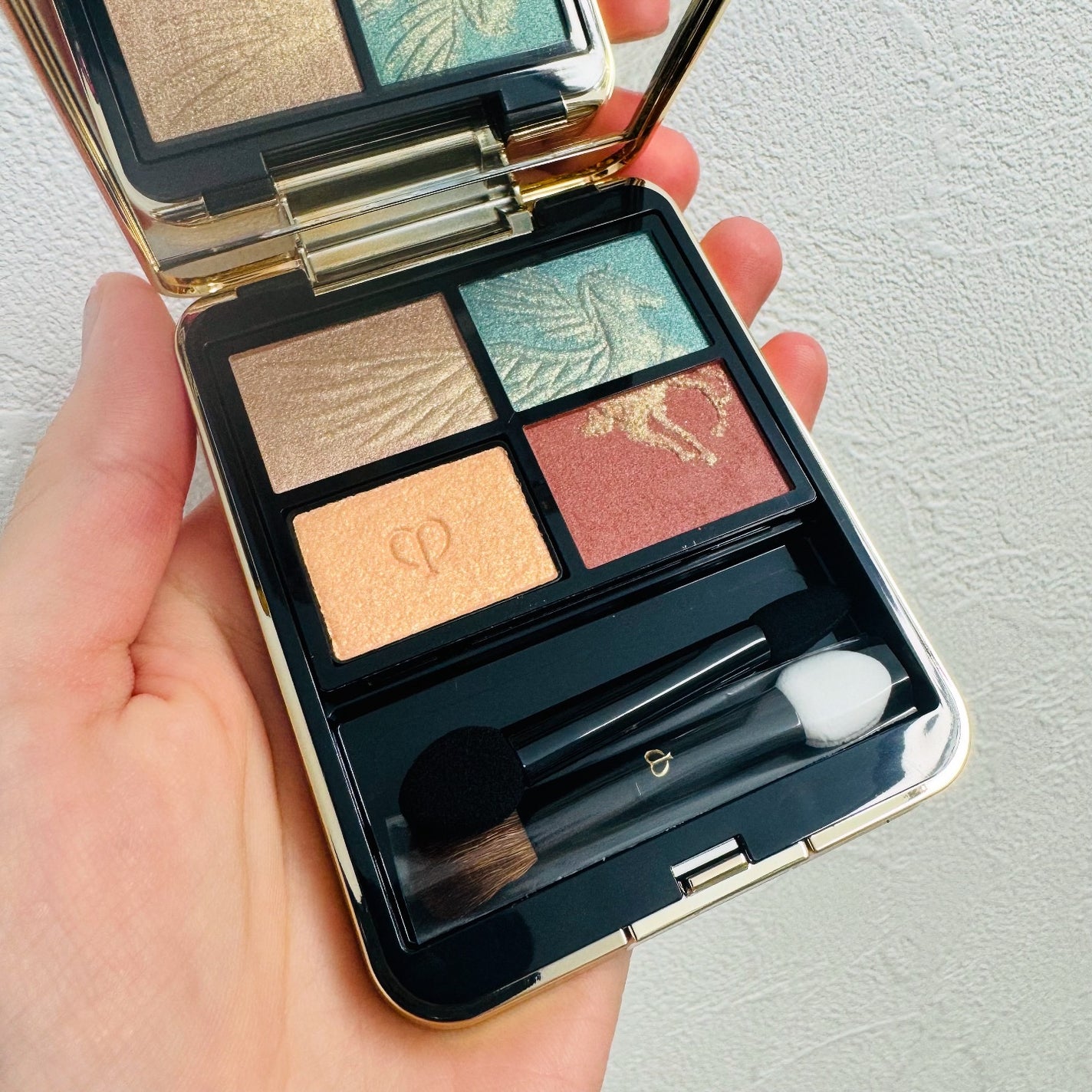 オンブルクルールクアドリ/クレ・ド・ポー ボーテ/アイシャドウパレットを使ったクチコミ(3枚目)