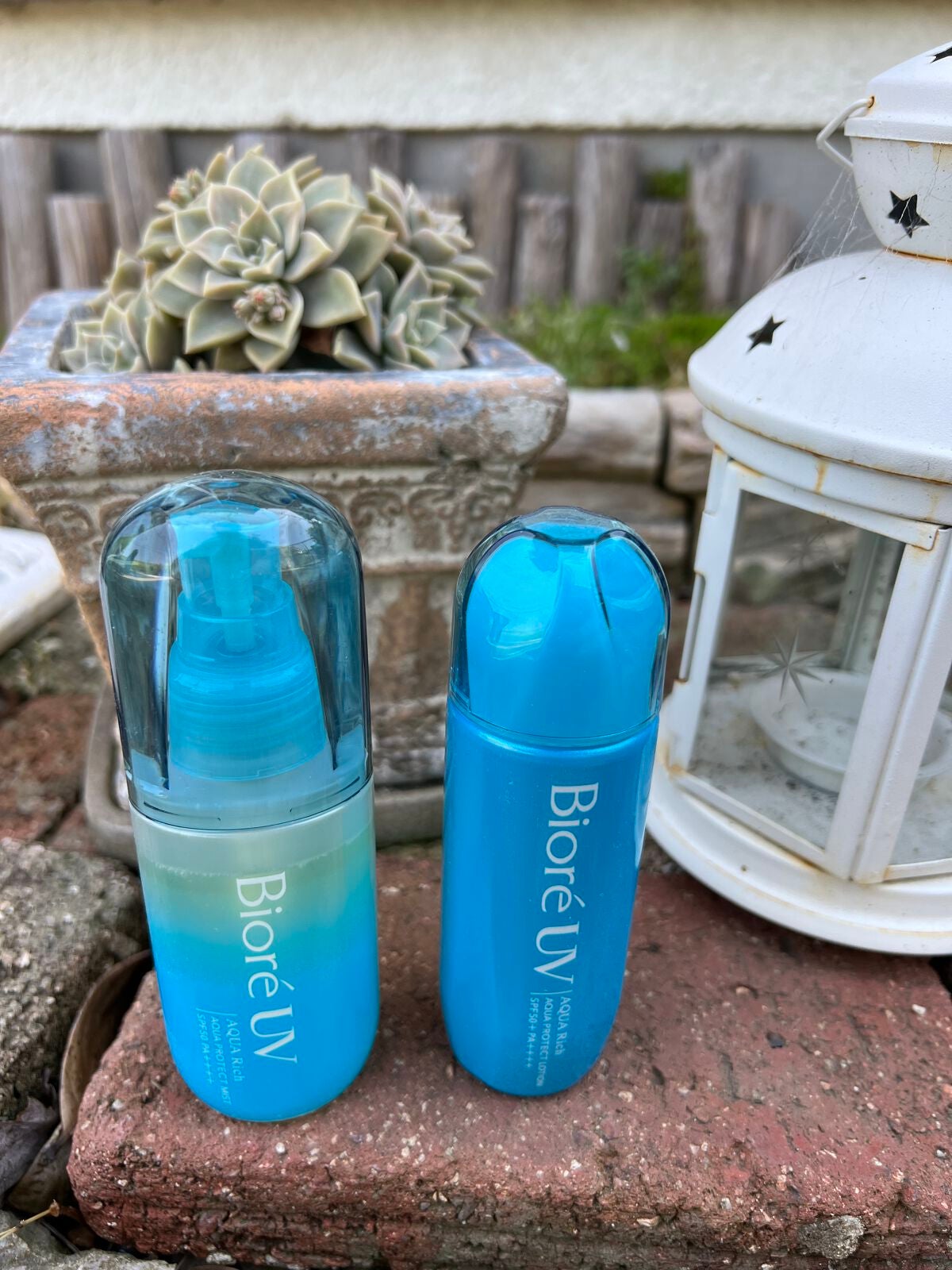 ビオレUV アクアリッチ アクアプロテクトローション(水層パック)/ビオレ/日焼け止めローションを使ったクチコミ(2枚目)