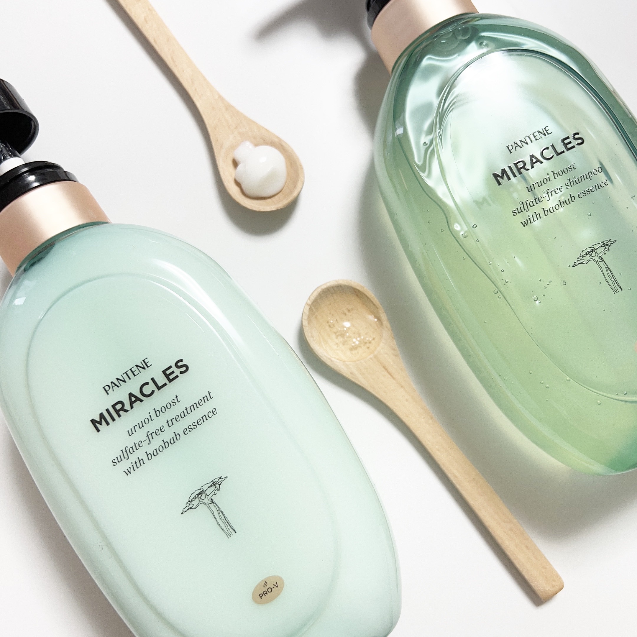 ミラクルズ うるおいブースト シャンプー/トリートメント/パンテーン/市販シャンプーを使ったクチコミ（2枚目）