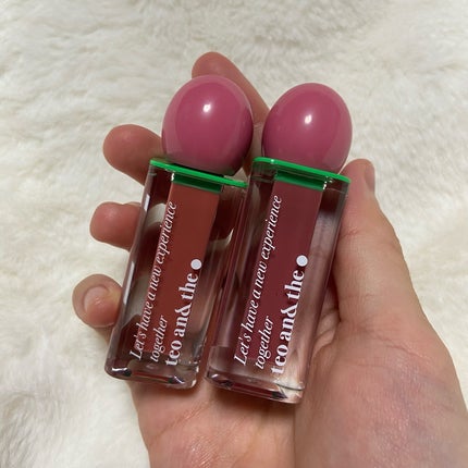 teo and the Verry Jellow/タオアンダー/リップグロスを使ったクチコミ(3枚目)