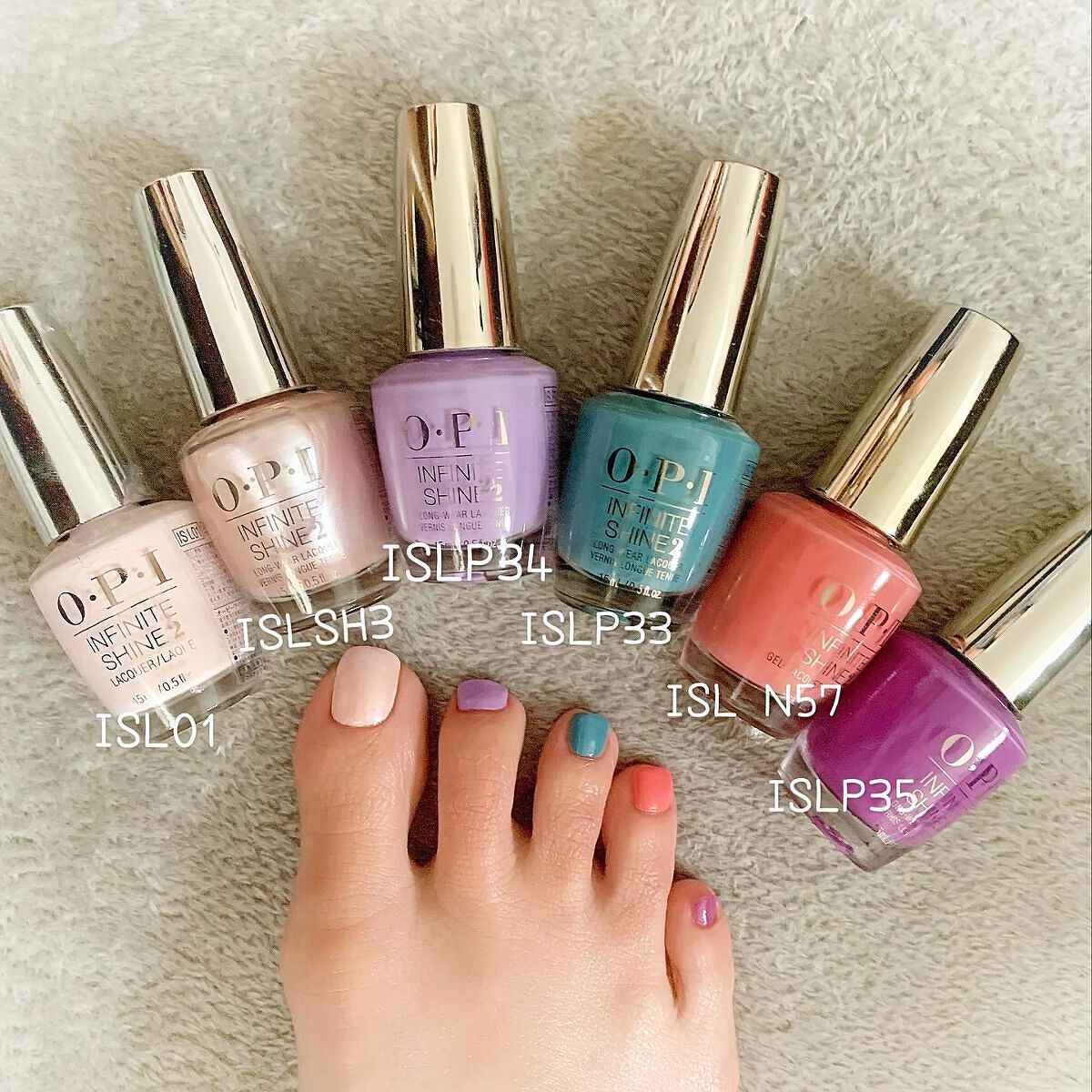 インフィニットシャイン ネイルラッカー/O・P・I/マニキュアを使ったクチコミ(1枚目)