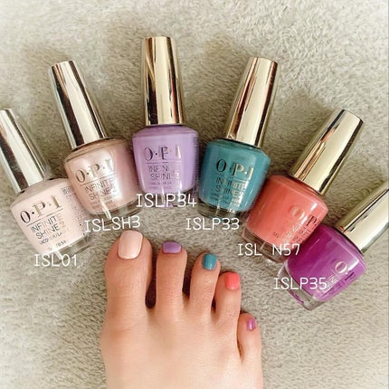 インフィニットシャイン ネイルラッカー/O・P・I/マニキュアを使ったクチコミ(1枚目)