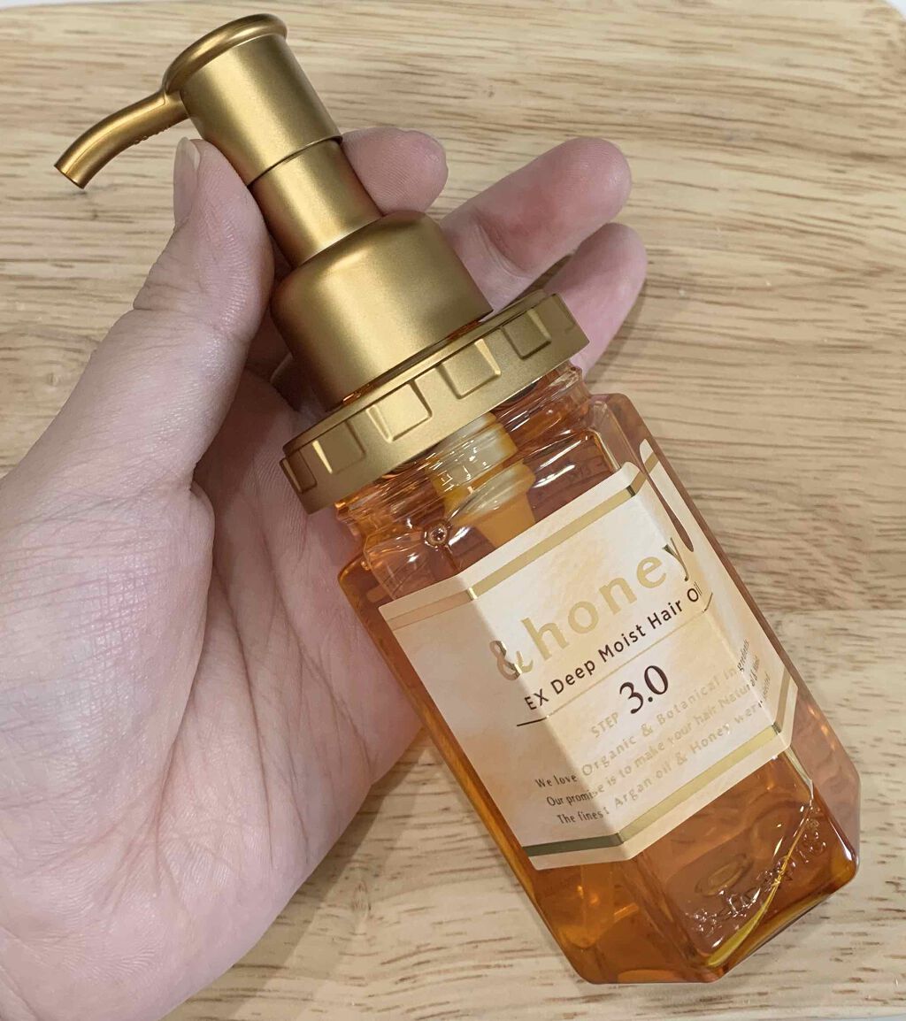 EXディープモイスト ヘアオイル3.0/&honey/ヘアオイルを使ったクチコミ(1枚目)