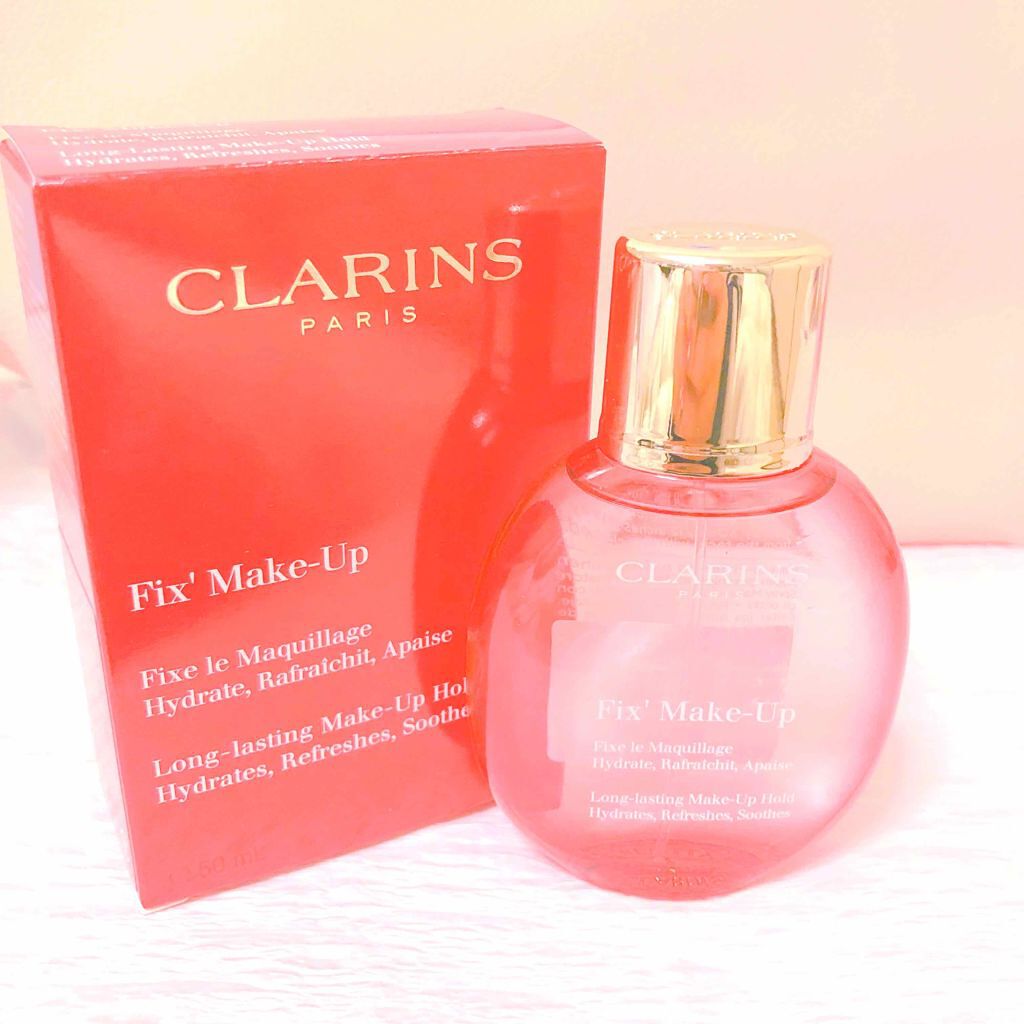 フィックス メイクアップ/CLARINS/ミスト状化粧水を使ったクチコミ(1枚目)