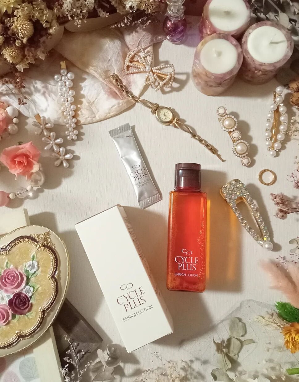 エンリッチ ローション/サイクルプラス/化粧水を使ったクチコミ(1枚目)