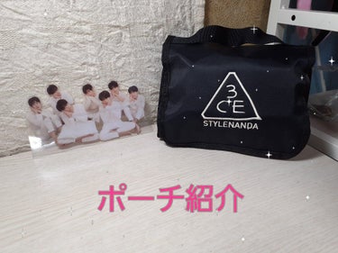 3CE WASH BAG/3CE/化粧ポーチを使ったクチコミ（1枚目）