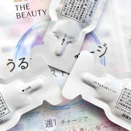 ザビューティ うるツヤチャージヘアパック/エッセンシャル/ヘアマスク・ヘアパックを使ったクチコミ(6枚目)