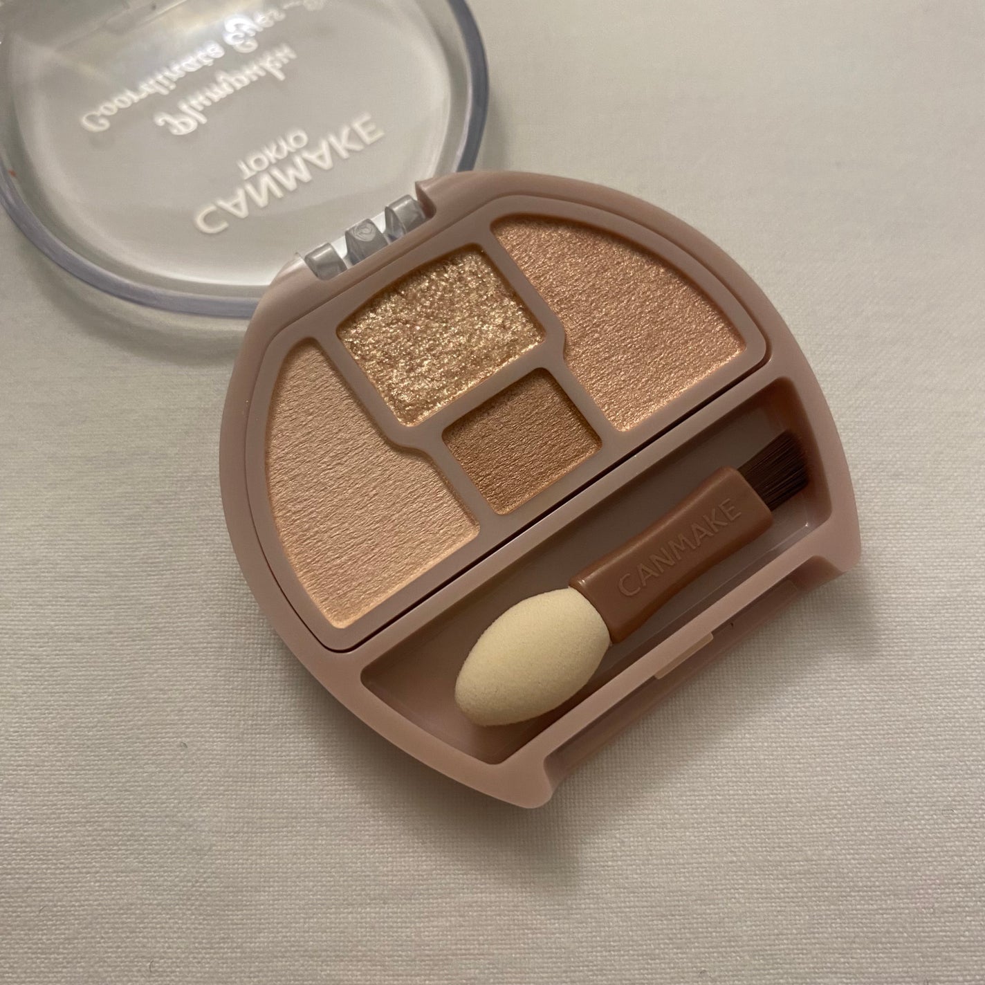 プランぷくコーデアイズ/キャンメイク/パウダーアイシャドウを使ったクチコミ(2枚目)