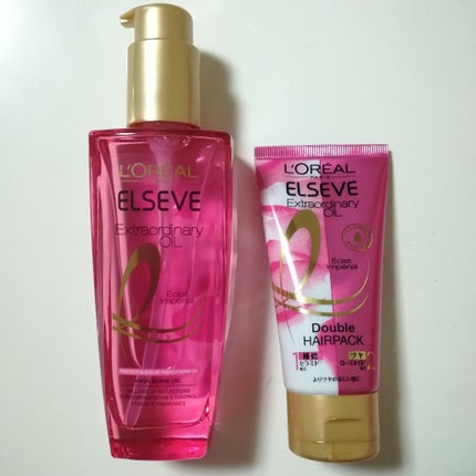 エクストラオーディナリー オイル ダブルヘアパック さらさらシャイン/ロレアル パリ/ヘアマスク・ヘアパックを使ったクチコミ(2枚目)