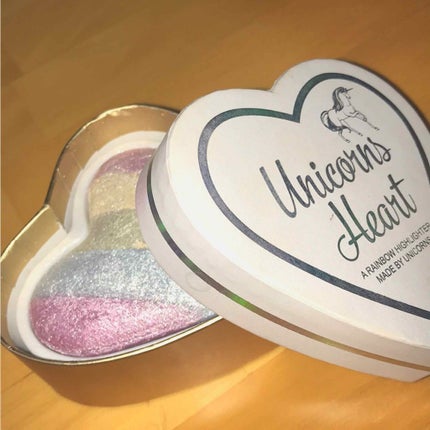 ハートハイライター ユニコーンハート/MAKEUP REVOLUTION/パウダーハイライトを使ったクチコミ(1枚目)