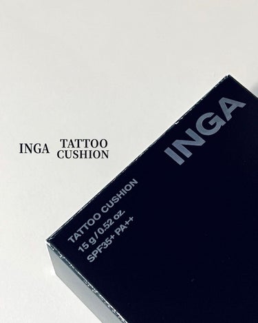 タトゥークッションファンデーション/INGA/クッションファンデーションを使ったクチコミ（6枚目）