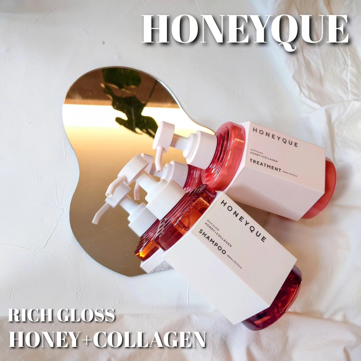 リッチグロス シャンプー シャイニー/ヘアトリートメント シャイニー/ハニーク/市販シャンプーを使ったクチコミ(1枚目)