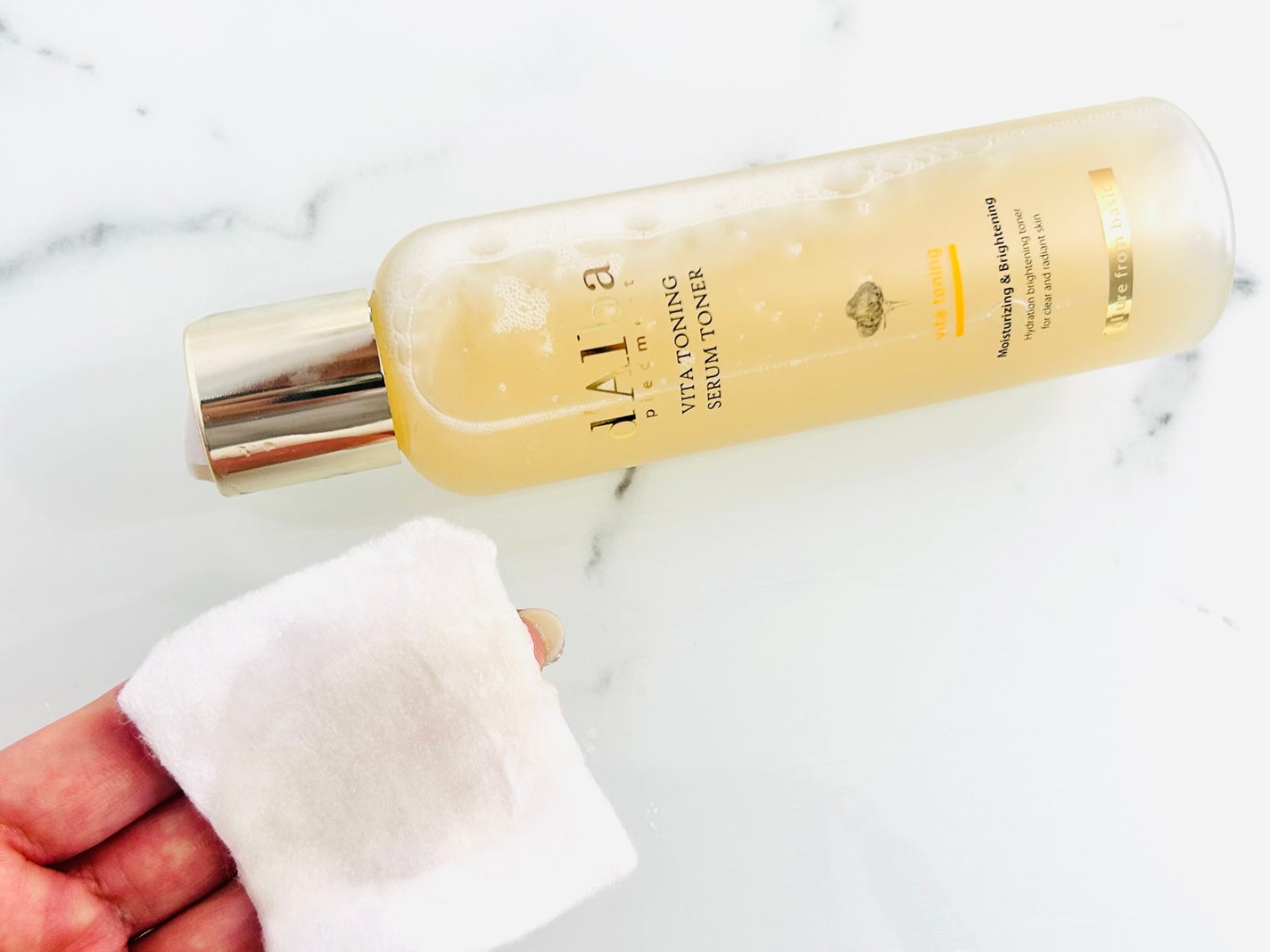 ビタトーニングセラムトナー/ダルバ/化粧水を使ったクチコミ(2枚目)