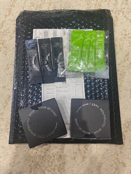 ジャビンドゥソウル ウインクファンデーションパクト/Javin De Seoul/クッションファンデーションを使ったクチコミ(1枚目)