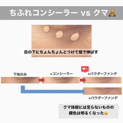 デュアル コンシーラー UV/ESPRIQUE/パレットコンシーラーを使ったクチコミ(6枚目)