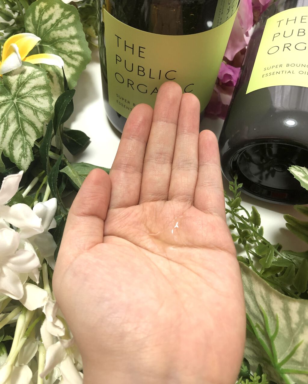 スーパーバウンシー DM シャンプー／DM ヘア トリートメント トリートメント本体 480ml/THE PUBLIC ORGANIC/市販シャンプーを使ったクチコミ（2枚目）