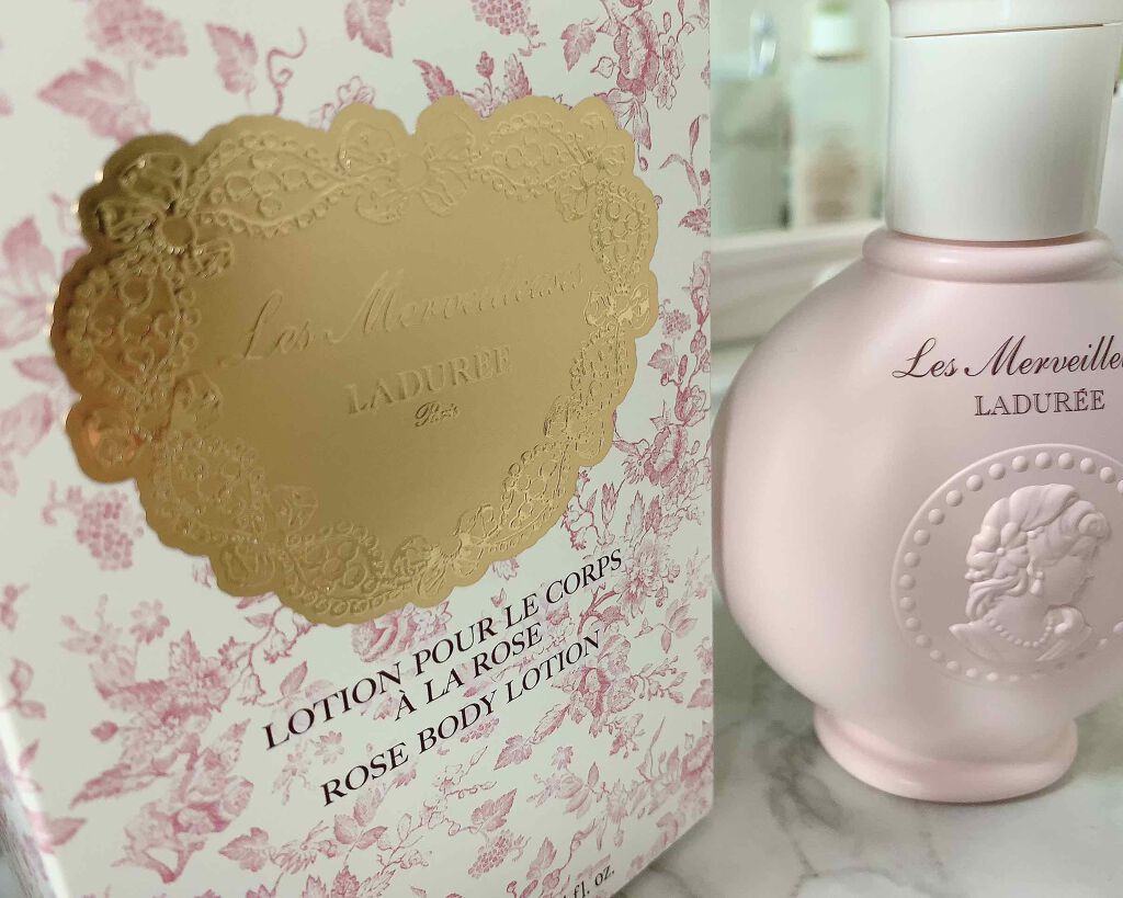 ローズ ボディ ローション/レ・メルヴェイユーズ ラデュレ/ボディローションを使ったクチコミ(1枚目)