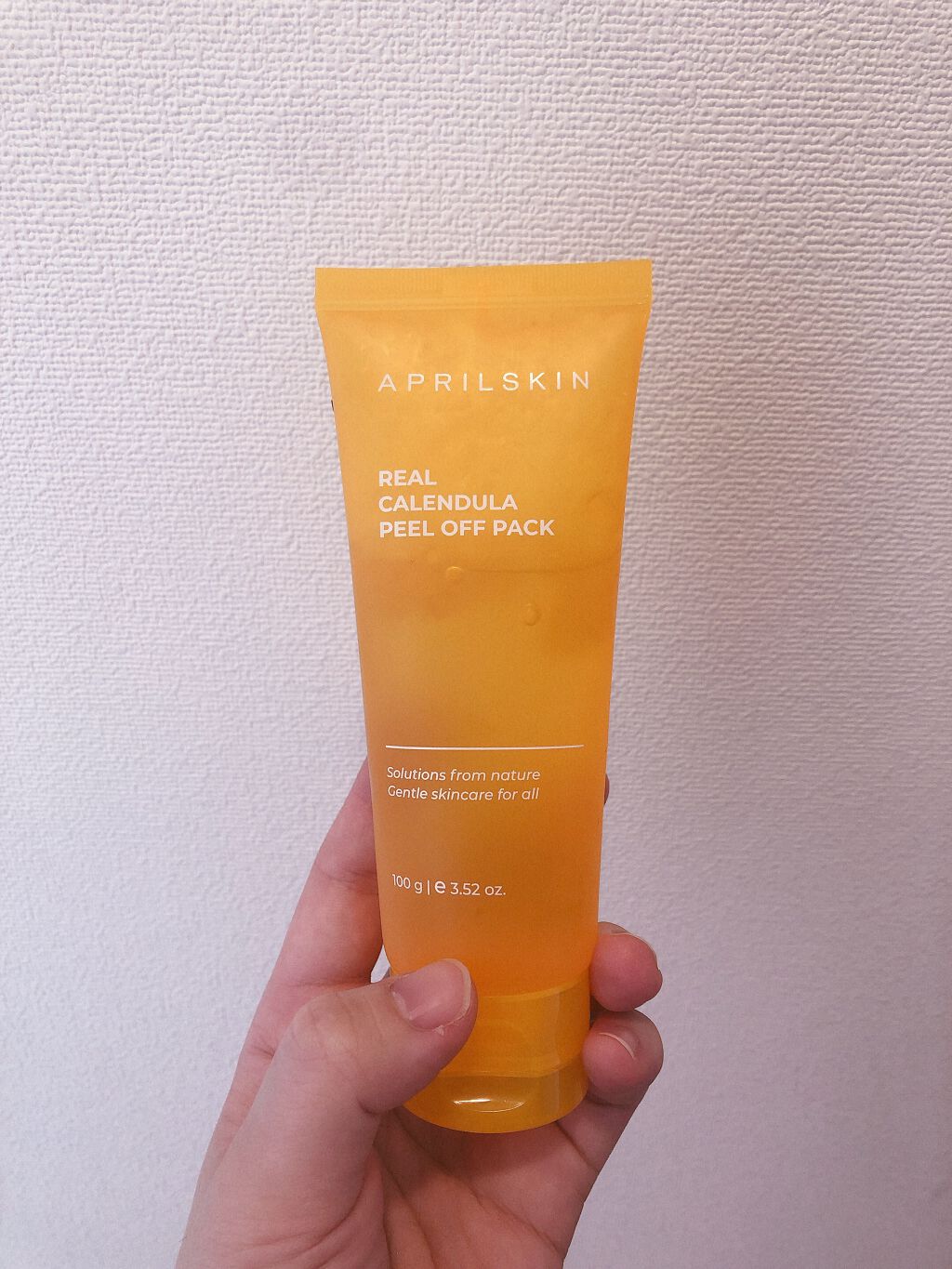 リアルカレンデュラピールオフパック/APRILSKIN/ピーリングを使ったクチコミ（1枚目）